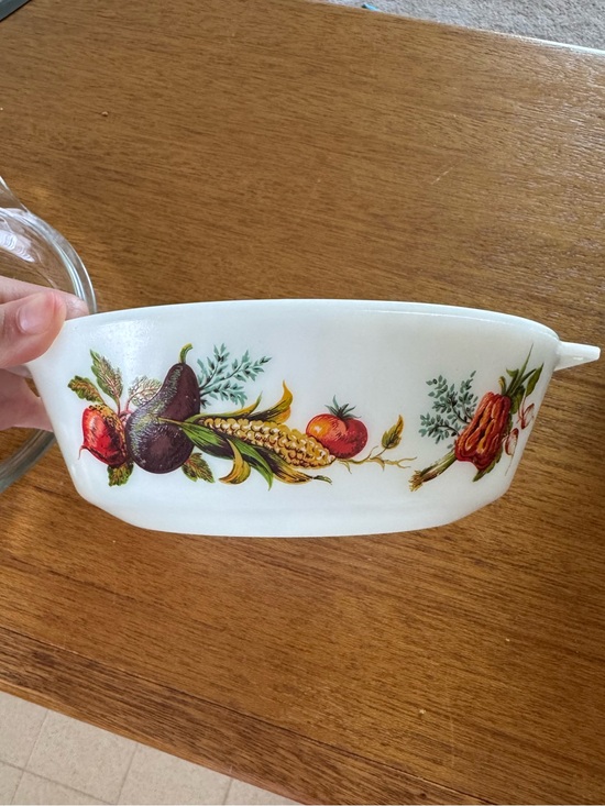 Pyrex Other - PYREX JAJ England Market Garden / Tuscany Vegetables Design Vintage